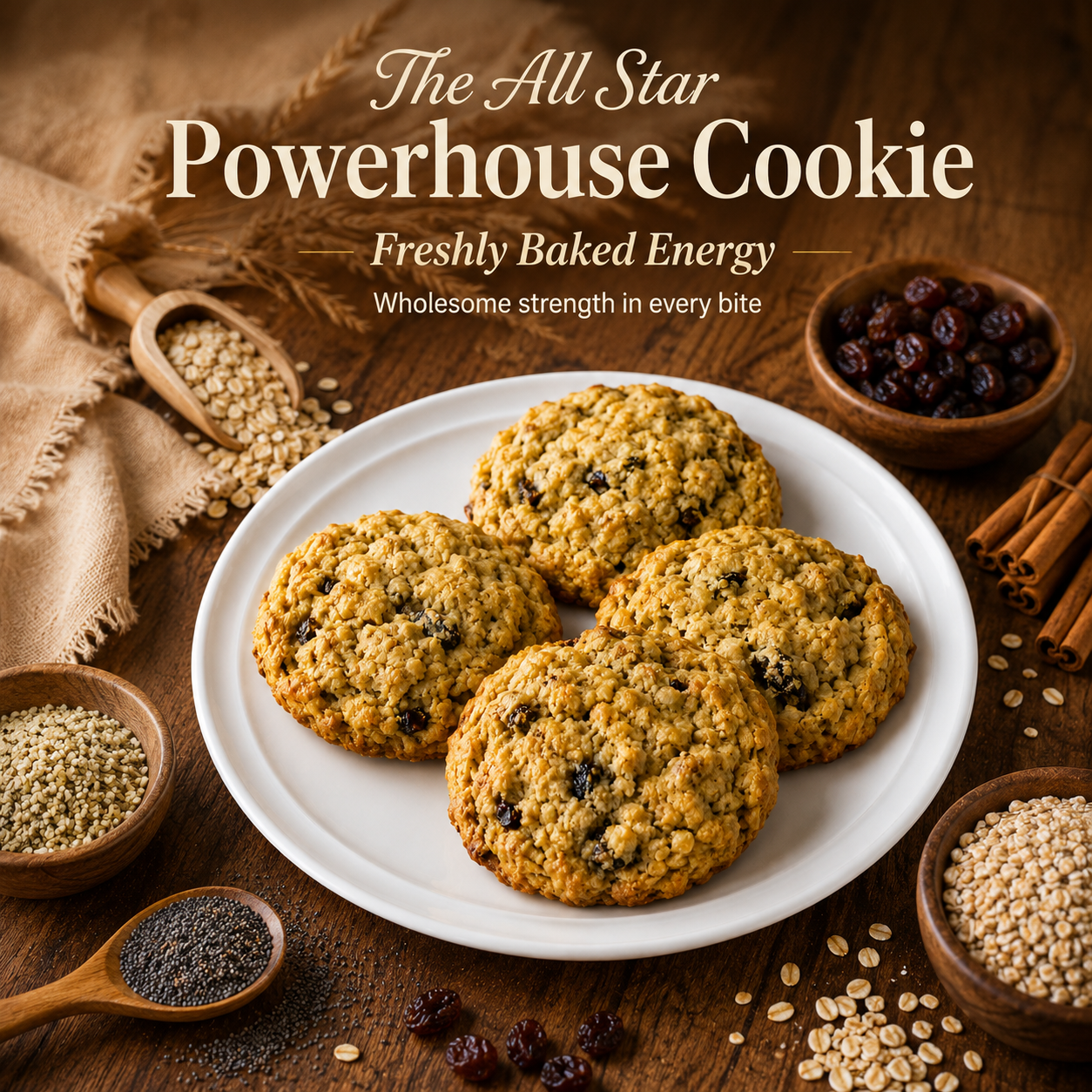 All-Star Vegan Gluten-Free Cookie