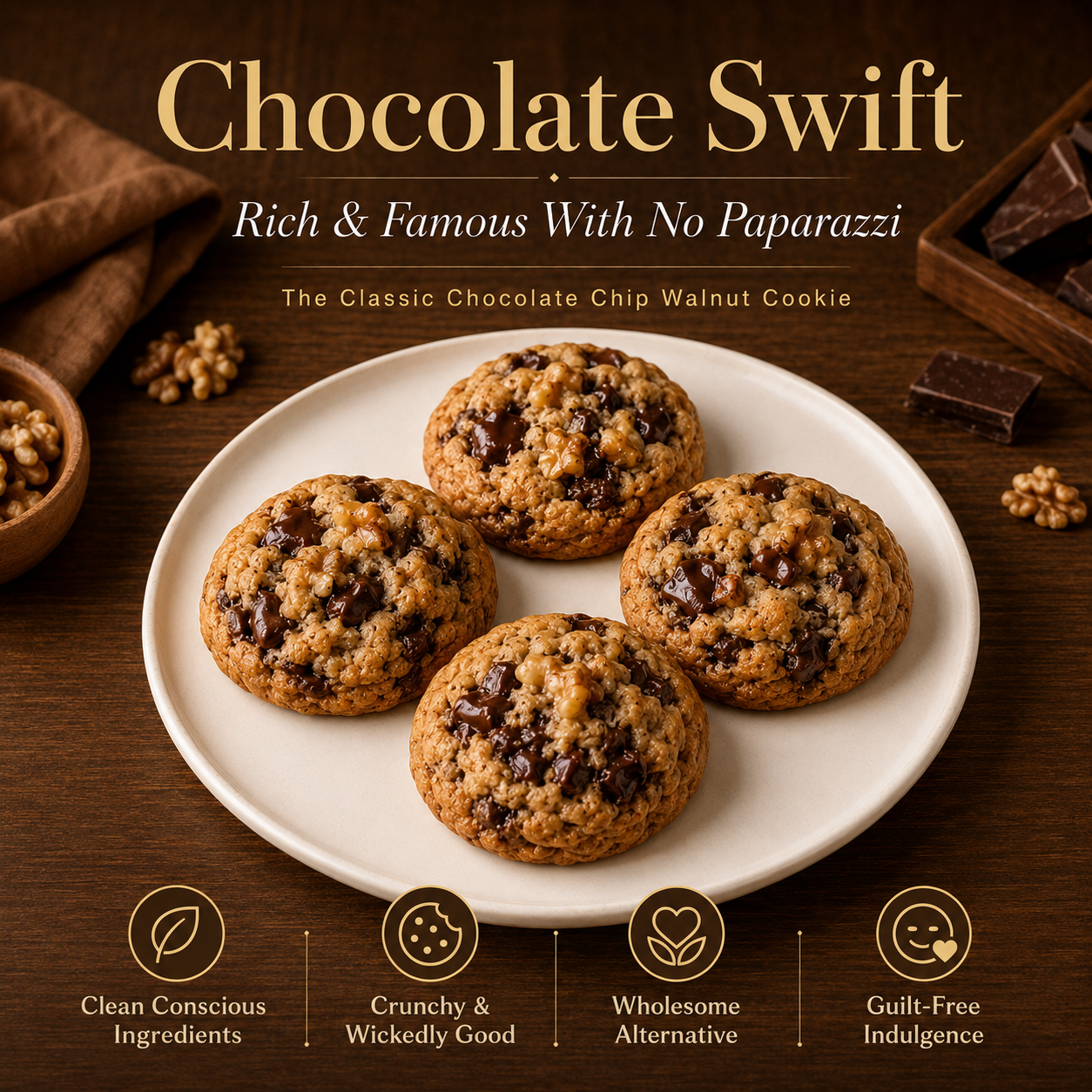 Classic Chocolate Chip Walnut Cookie